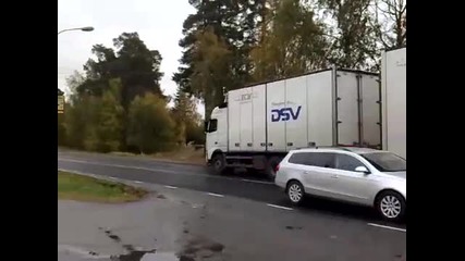 Volvo Fh12 Маневра 
