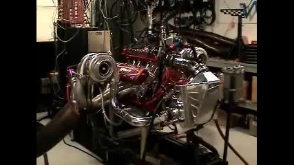 Dyno test of Rod Saboury 200 Hp small block Chevy 