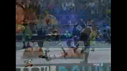 Chris Jericho,  Edge & Christian vs The Dudley Boyz & Rhyno