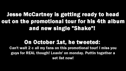 Турнето на Jesse Mccartney през 2010 
