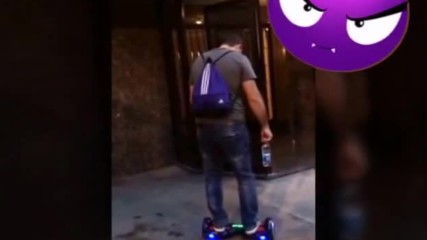Girls Epic Hoverboard Segway Fail