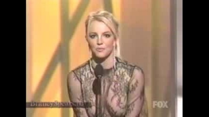 Britney Presenting At The 2004 Billboard