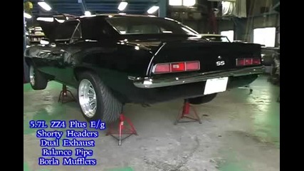 Нечовешкия Звук На Camaro Ss 1969 