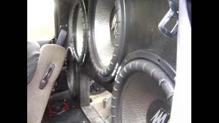 4 15 Ma Audio Ma150xe subwoofers flex, excursion 