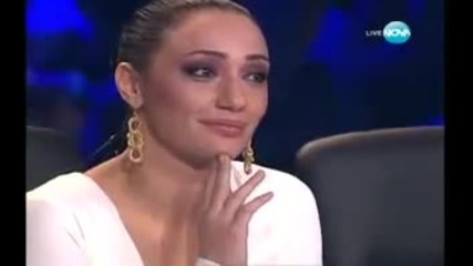 Stela Petrova - Шокира всички! x Factor 16.11.2011