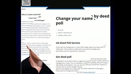 What is a Deed Poll - The Guide Deed Polls