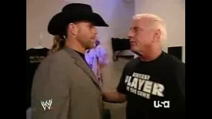 Raw Hbk & ric Flair Backstage