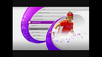 Virtual Tennis 4- Novak Jokovich vs Fernando Gonzales