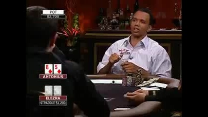Phil Ivey луд блъф срещу Patrik & Durrrr със 7 high!!