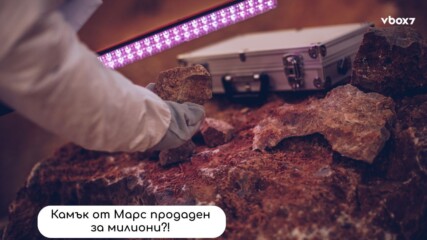 Най‑големото парче от Марс в света отива на търг?!