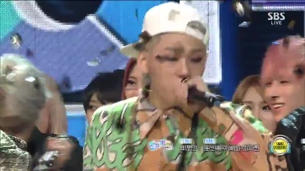 131013 Today's winner - Block B - First No.1 ever @ Inkigayo