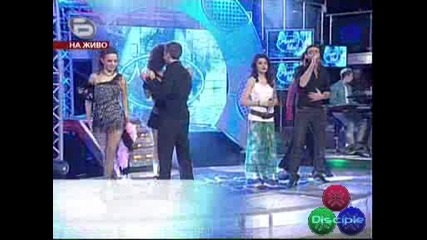 Music Idol 2 Квартет Ана,Шанел,Тома и Ясен Латино Песен No Me Ames 28.04.2008