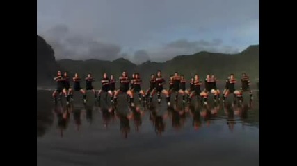 All Blacks - Beach Haka (funny)