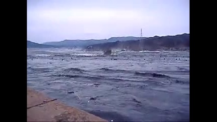 Потресаващи кадри от бедствието в Япония.