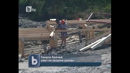 Строеж на заведение унищожава непокътната плажна ивица край Лозенец - 03.06.2012