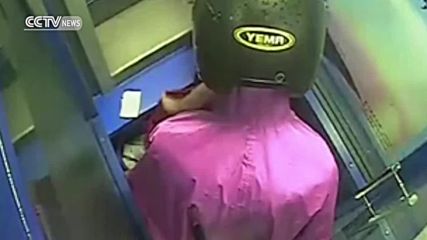 Кражба в банкомат кабина