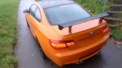 Bmw M3 Gts Exhaust Sound Start Acceleration