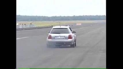 Ненормално Ауди Полита по Пистата