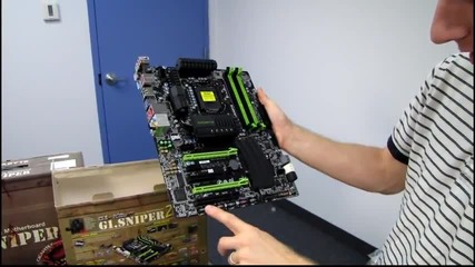 Gigabyte Sniper 2 Z68 Gaming Motherboard Unboxing & First Look