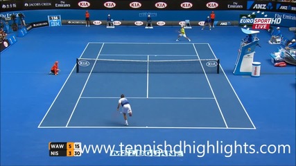 Стан Вавринка - Кей Нишикори ( Australian Open 2015 )