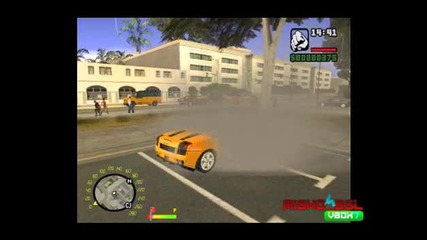 Lamborghini Spider В Gta:Sa Пилене На Гуми