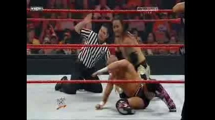 Fatal Four Way 2010 - The Hart Dynasty & Natalya vs The Usos & Tamina 