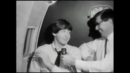 Paul Mccartney Gets Hit With A Pillow 