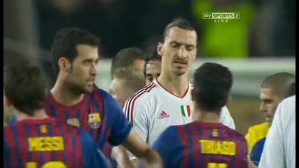Barcelona 3-1 Milan (ucl - 03.04.2012) Highlights 3/3 част