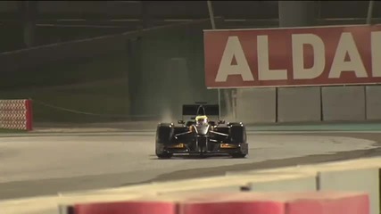 Pirelli F1 tyre test at Abu Dhabi, 18 1 2011