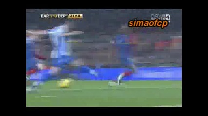 17.01 Барселона - Депортиво 5:0 Лео Меси гол