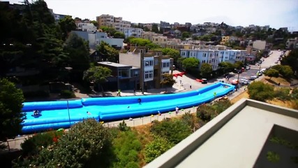Удивително градко сърфиране по улиците на Сан Франциско