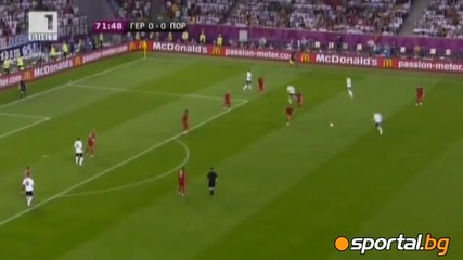 Германия 1 : 0 Португалия (мач номер 4 от Евро 2012)