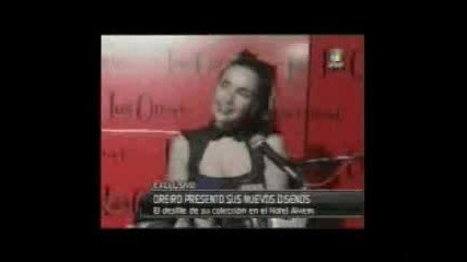 Natalia Oreiro Interview - Fushion Show - Las Oreiro