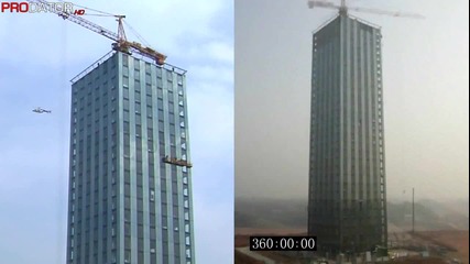 30 етажен хотел за 15 дни строен в Китай