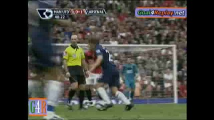 Manchester Utd - Arsenal 0 - 1 (2 - 1,  29 8 2009)