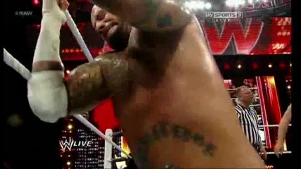 Джерико пребива Пънк Raw 09.04.2012