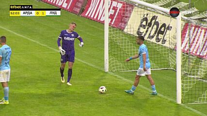 Goal by Ludogorets Razgrad PFK