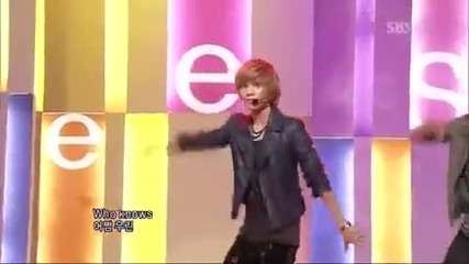 Shinee - Hello ~ Inkigayo (oct 3.10) 