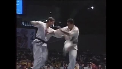 Francisco Filho vs Andy Hug Kyokushin fight