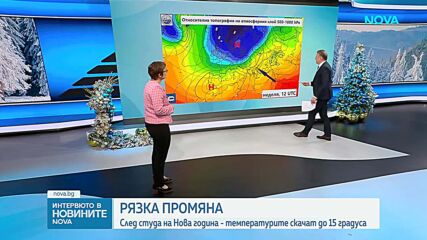 Прогноза за времето с Анастасия Кирилова