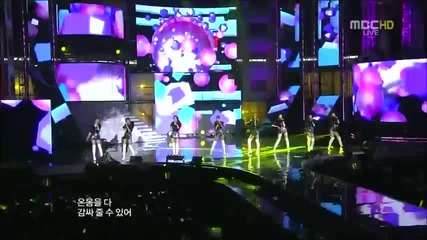 After School - Shampoo + Diva @ Mbc Gayo Daejun (31.12.2011)