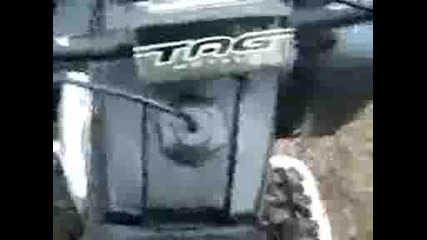 05 Yamaha Banshee Toomey T6 Exhaust
