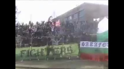 Botev Plovdiv - Neftohimik Bourgas 1-1 Ultras