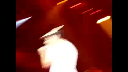 World War 3 - Joe wearing a Nick mask - antwerp 