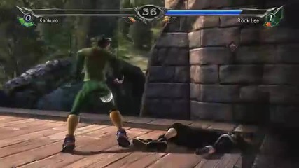 soulcalibur creation Kankuro Vs Rock Lee