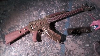Как се прави автомат Ak-47 от китара