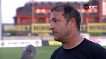 Петрович : Ако някой иска, можем да играем и на 60 градуса