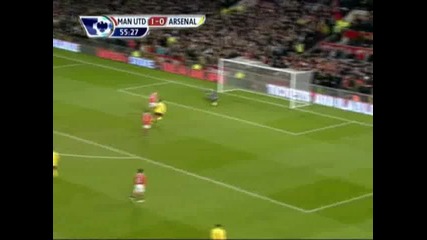13.12.10 Манчестър Юнайтед 1:0 Арсенал - Подробен оброз ! 