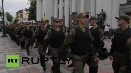 Ukraine: Protesters block Rada entrance until MPs vote 'yes' on Law 1558-1