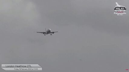 Заради бурята “Юнис”: След два неуспешни опита, самолет успя да се приземи на летище "Хийтроу"